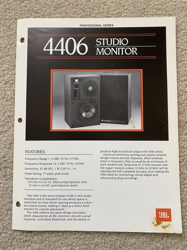Vintage original jbl - vintage, 4406