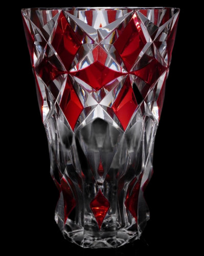 Louis crystal vase - crystal,