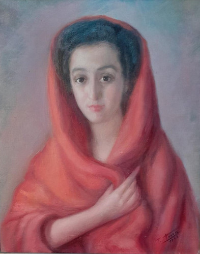 Tableau ancien huile - ancien,