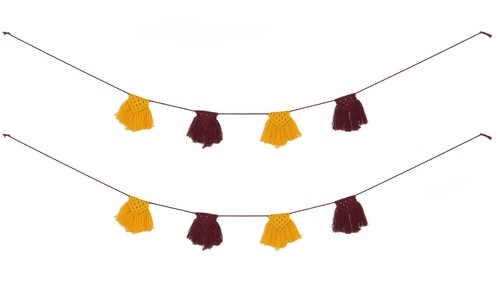 Macramé tenture murale - macramé,