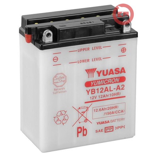 Batterie yuasa yb12al 12v - yuasa, yb12al-a=a2
