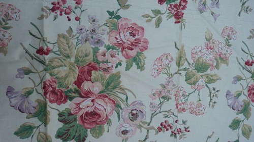 Coupon tissu ancien style - coupon,