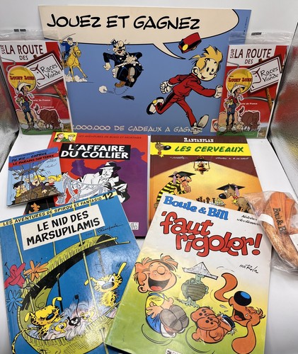 Lot pub spirou - lot, :