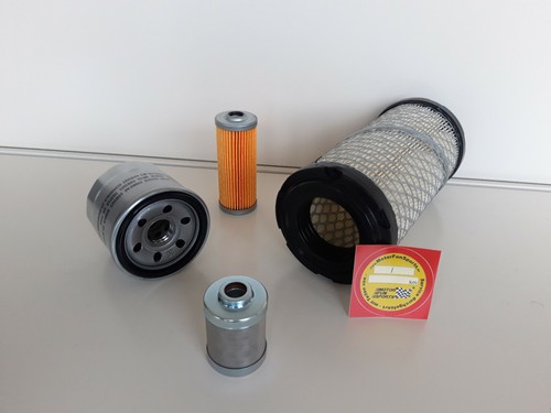 Kit filtres pour - de, takeuchi