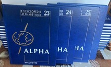 Encyclopédie alphabétique Hachette ALPHA 26 volumes TBE