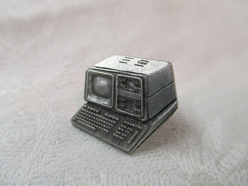 Vintage scs tie tac pewter - tac, old