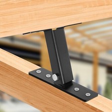 Roof Riser Bracket Kit Pergola Beam Brackets, Heavy Duty Roof Mount - 3 Pack