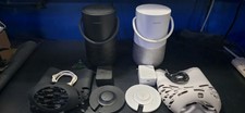 Pair of Bose Portable Smart Speakers + Wireless Charger and Power Cord