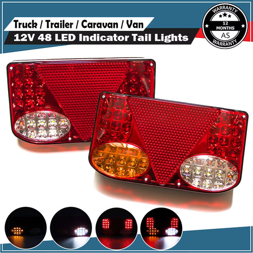 Feux arrière 12v 24v led - arrière,