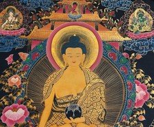 Tibet. Thangka Peinture