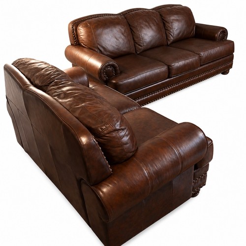 Genuine leather sofa love - sofa,