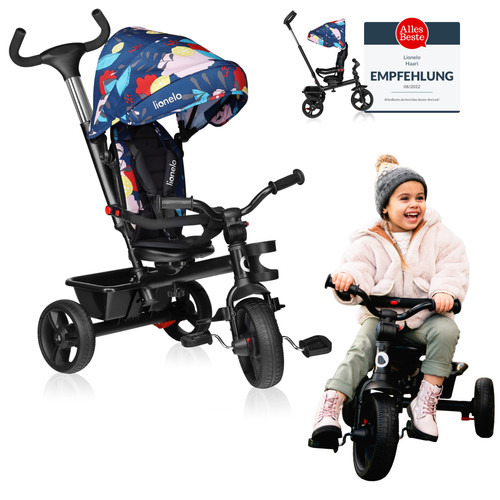 Tricycle 2en1 avec - , barre