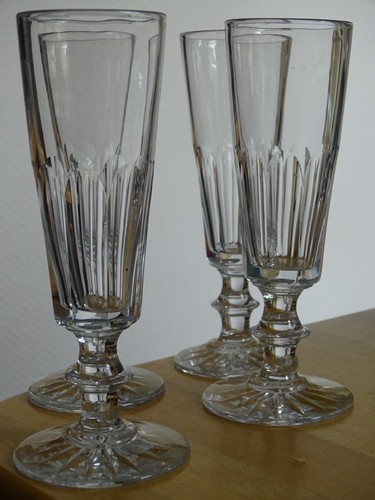 Baccarat anciennes flutes - 4,