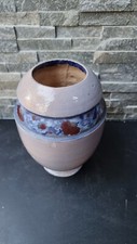 Ceramics flowers pot blue vase. Blue Ceramic Flower Pot