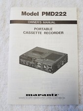 Brand New Marantz PMD222