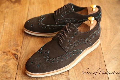 Chaussures derby brogue - , en