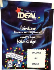 TEINTURE IDEAL TEXTILE TISSU VETEMENT coton lin laine polyamide COLORIS AU CHOIX