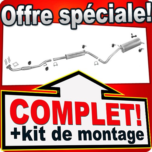 Ligne pot échappement pour - ligne,