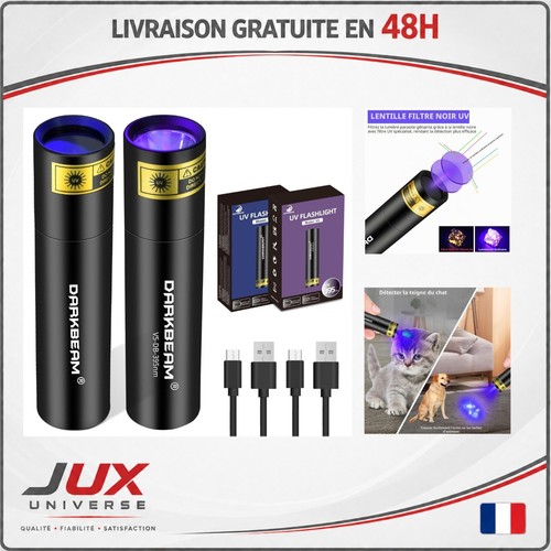 Lampe torche 365 395 nm - uv,