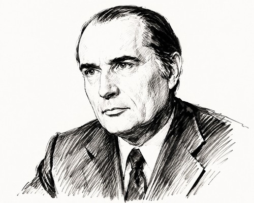 Affiche poster mitterrand - poster,