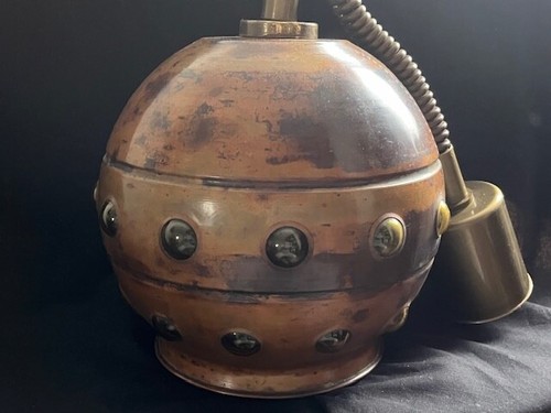 Lampe plafond ronde - ronde, cuivre