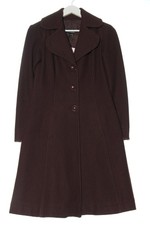 EUROPEAN CULTURE Manteau en laine Dames Manteau T EU 34 brun style décontracté