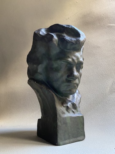 Buste beethoven terre cuite - buste,
