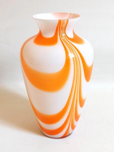 Vase murano orange carlo - orange, de