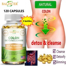 Colon Detox & Cleanse - Perte De Poids, Soutien Digestif - Enveloppe De Psyllium