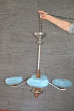 Ancien lustre Art déco en