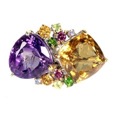 Bague Argent 925 Améthyste