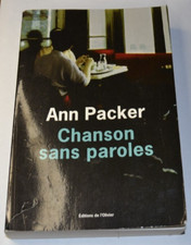 Chanson sans paroles - Ann Packer - livre