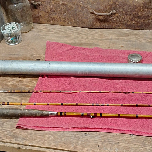 Vintage bamboo fly fishing - bamboo,