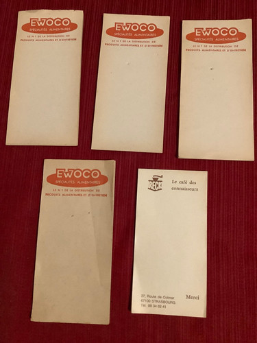 Lot anciens bloc - de, bloc-notes