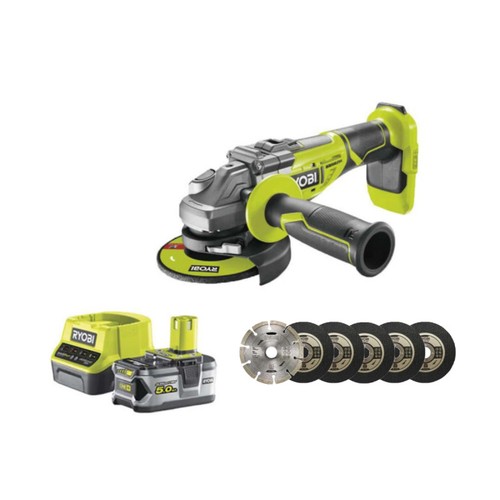 Pack ryobi meuleuse angle - pack,