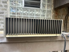 Quad 405 Stereo Power Amplifier Early Version  Tested with Power and rca Cables