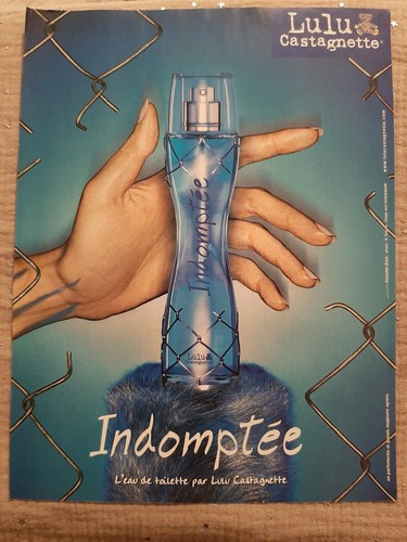 Publicité papier parfum lulu - papier, parfum.