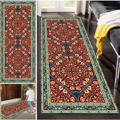 Tapis couloir long moderne - tapis,