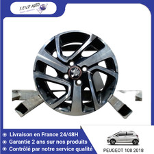 🇫🇷 JANTE ALUMINIUM PEUGEOT 108 ➤B0009089XY ♻️