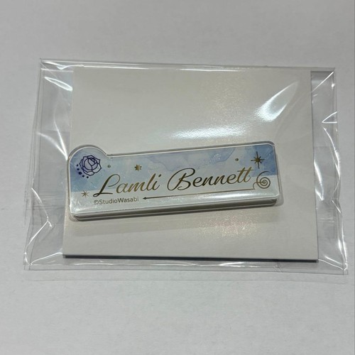 Badge nom acrylique - , ramuri