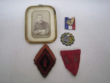 LOT D OBJETS MILITAIRE AVEC