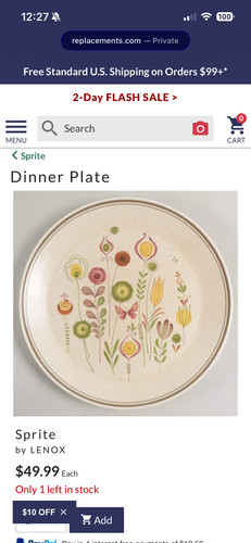 Lenox temper ware sprite - temper-ware,