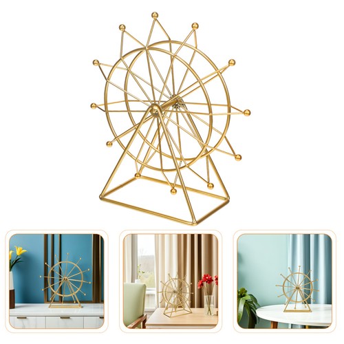 Golden iron ferris wheel - iron,