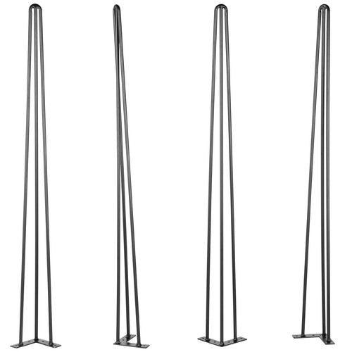 Pieds table épingle - table, en