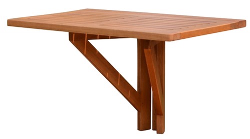 Table suspendue - , pliante