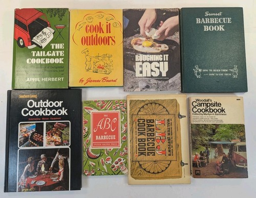Vintage outdoor cookbook lot - outdoor,