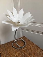 LAMPE TUBE MÉTAL CHROMÉ