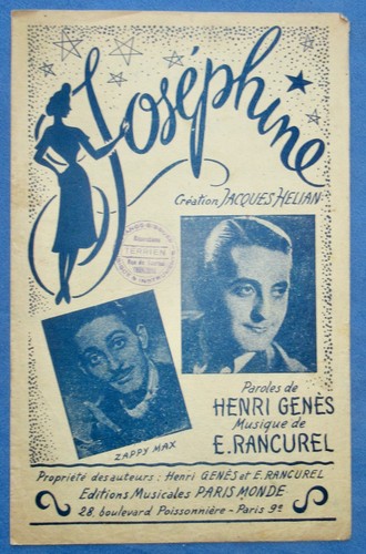 Zappy max 1946 jacques hélian - jacques,