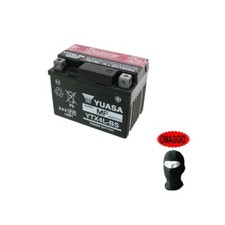 Pour Honda PK Wallaroo (AB25) 50 1990-2001 BATTERIE YTX4L-BS YUASA Déjà Prête S