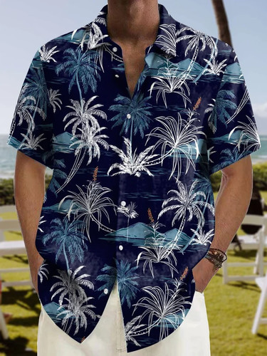 Chemise style hawai manches - chemise,